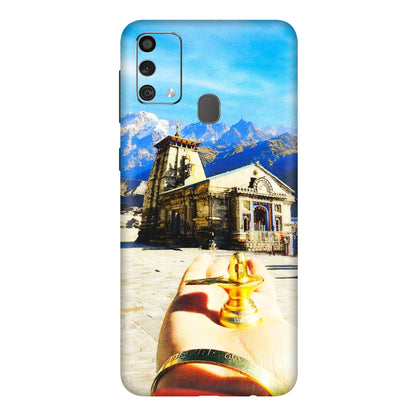 Samsung M/F/Note/Flip and C Phone Skins (All Models) - Beauty of Kedarnath - 3D Embossed Finish (L-108) Samsung Galaxy F41