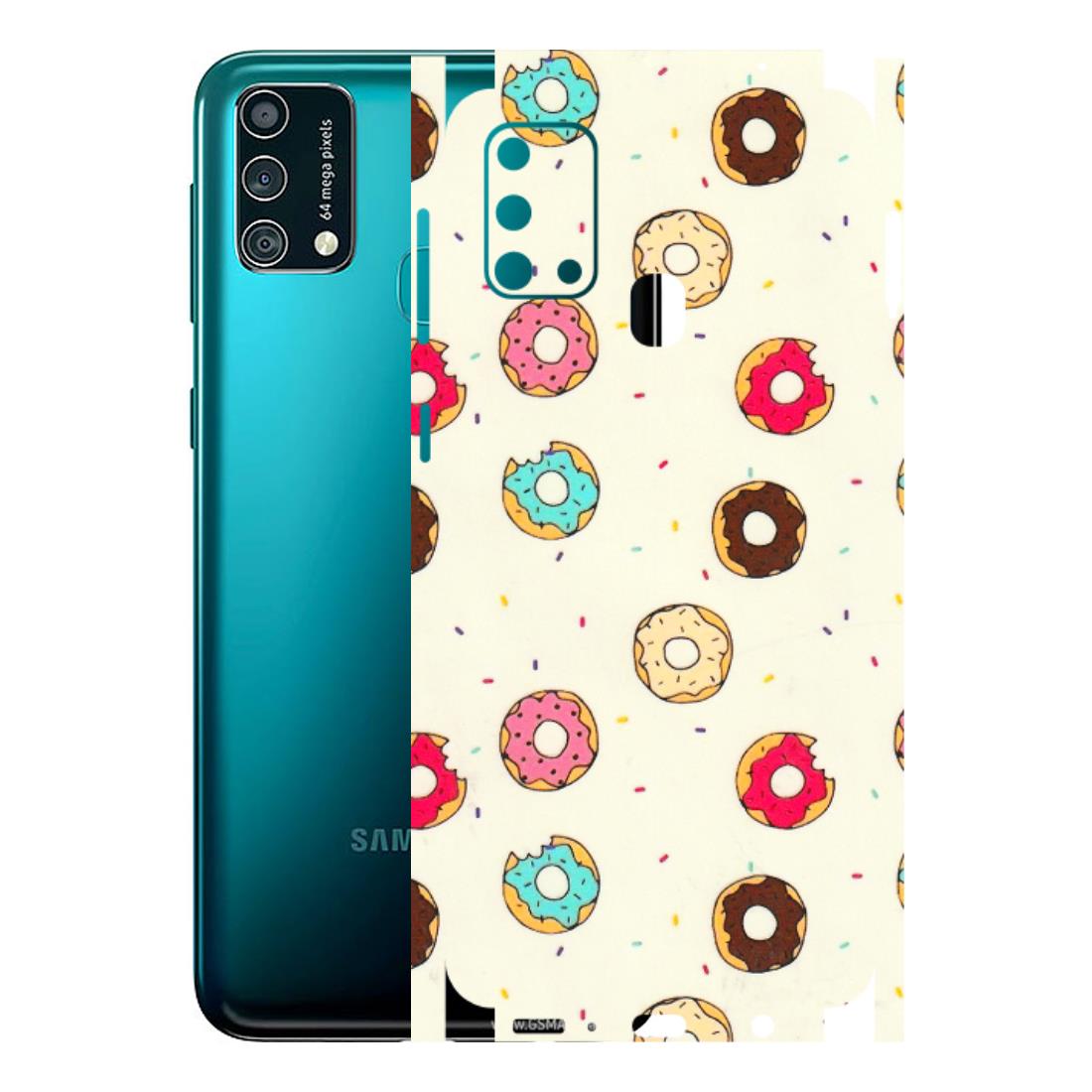 Samsung M/F/Note/Flip and C Phone Skins (All Models) - Mini Donuts Doodle Art - 3D Embossed Finish (L-122) Samsung Galaxy F41