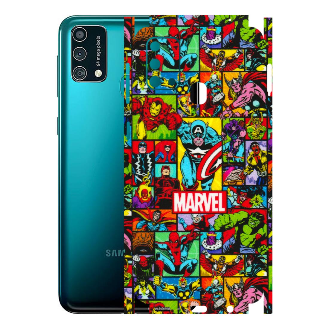 Samsung M/F/Note/Flip and C Phone Skins (All Models) - MARVELOUS Comic Characters - 3D Embossed Finish (L-129) Samsung Galaxy F41