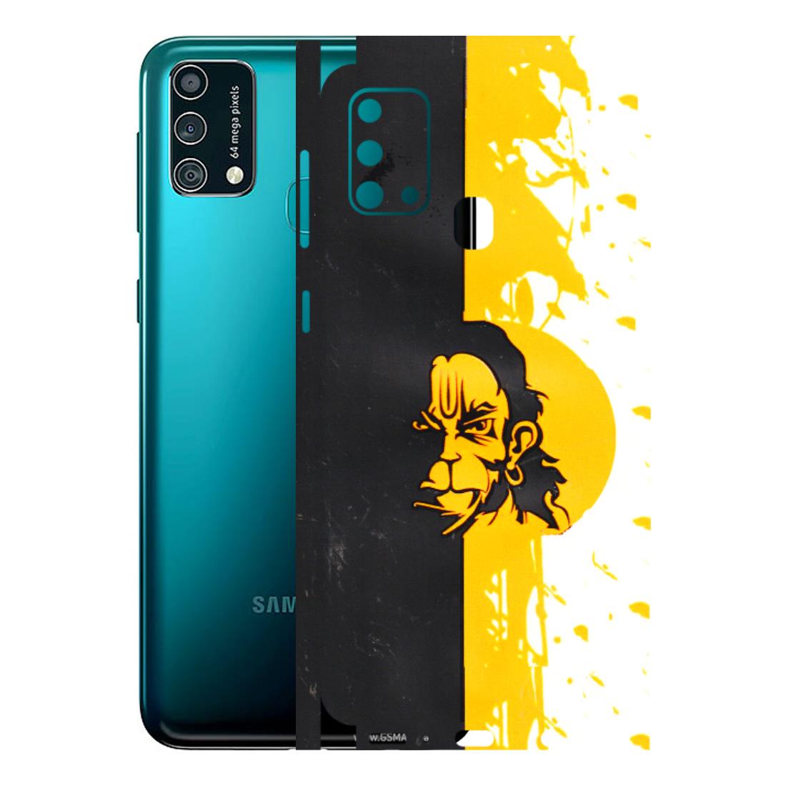 Samsung M/F/Note/Flip and C Phone Skins (All Models) - Bajrangbali - 3D Embossed Finish (L-151) Samsung Galaxy F41