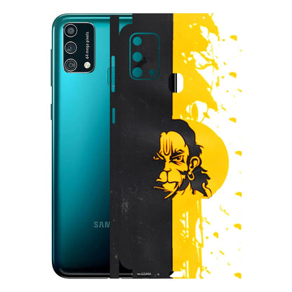Samsung M/F/Note/Flip and C Phone Skins (All Models) - Bajrangbali - 3D Embossed Finish (L-151) Samsung Galaxy F41