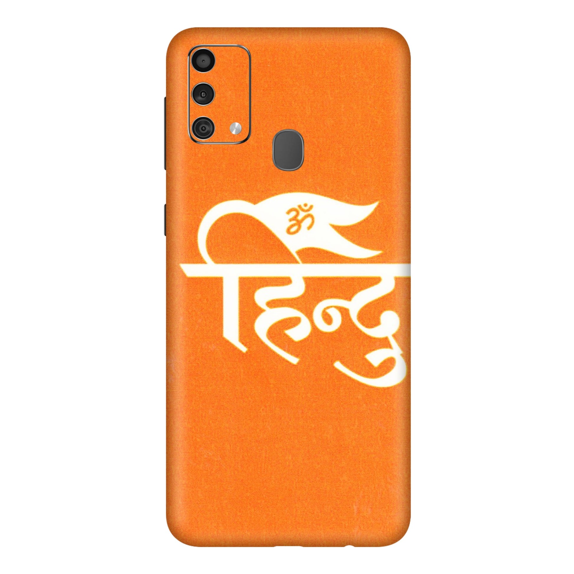 Samsung M/F/Note/Flip and C Phone Skins (All Models) - Hindu Kesari - 3D Embossed Finish (L-154) Samsung Galaxy F41