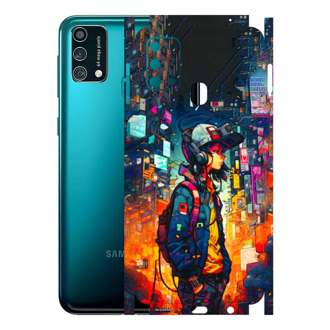Samsung M/F/Note/Flip and C Phone Skins (All Models) - Street Anime Guy - 3D Embossed Finish (L-158) Samsung Galaxy F41