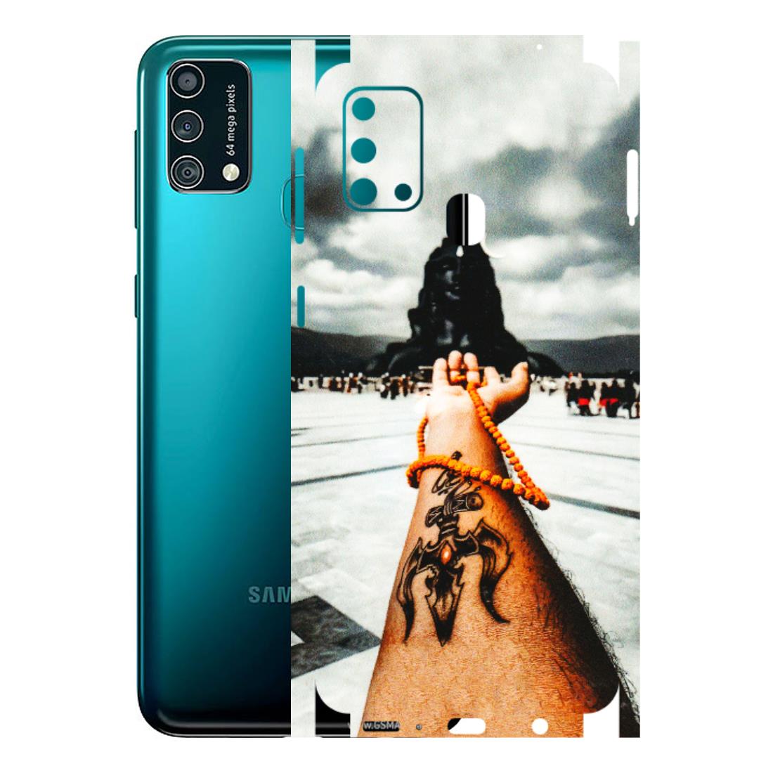 Samsung M/F/Note/Flip and C Phone Skins (All Models) - Jai Adiyogi Mahakaal - 3D Embossed Finish (L-164) Samsung Galaxy F41