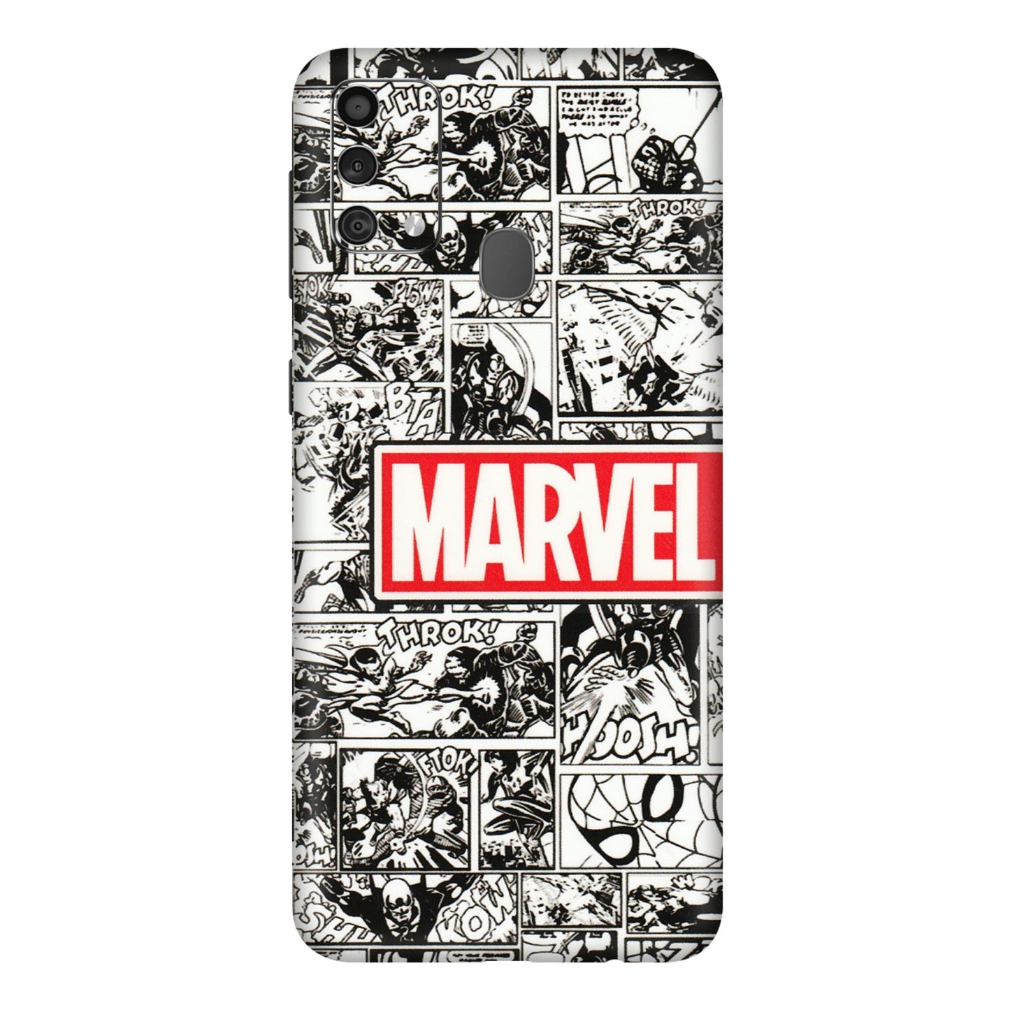 Samsung M/F/Note/Flip and C Phone Skins (All Models) - Marvel Comic - 3D Embossed Finish (L-171) Samsung Galaxy F41