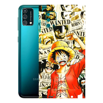 Samsung M/F/Note/Flip and C Phone Skins (All Models) - Luffy Anime - 3D Embossed Finish (L-177) Samsung Galaxy F41