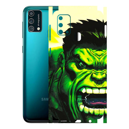 Samsung M/F/Note/Flip and C Phone Skins (All Models) - Hulk - 3D Embossed Finish (L-180) Samsung Galaxy F41