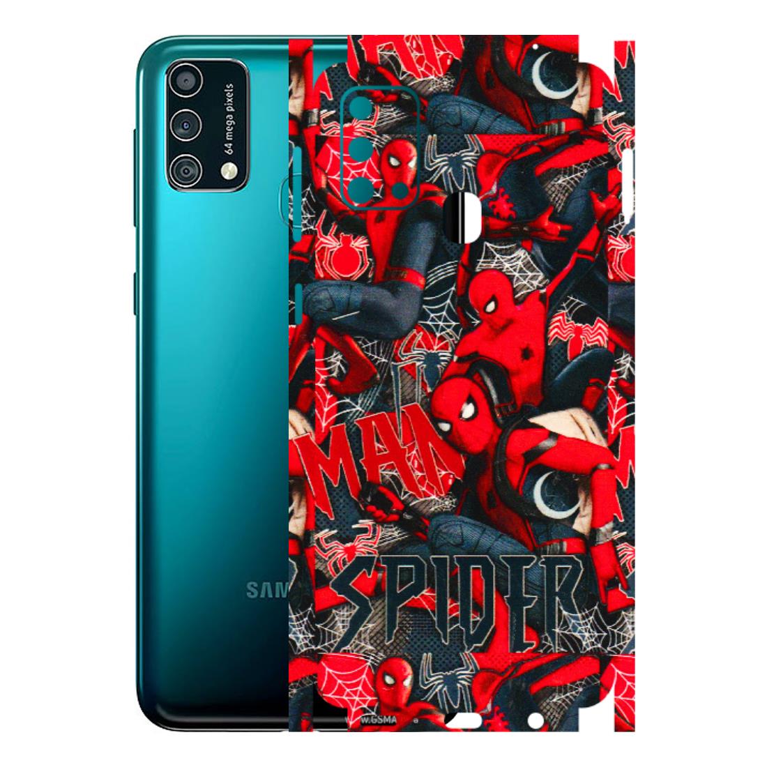 Samsung M/F/Note/Flip and C Phone Skins (All Models) - SpiderMan Cool - 3D Embossed Finish (L-188) Samsung Galaxy F41