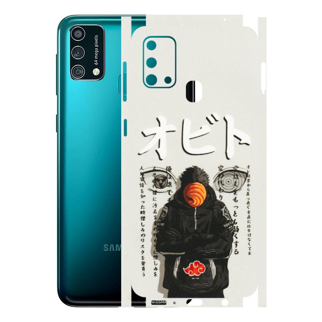 Samsung M/F/Note/Flip and C Phone Skins (All Models) - Obito Anime Eye - 3D Embossed Finish (L-19) Samsung Galaxy F41