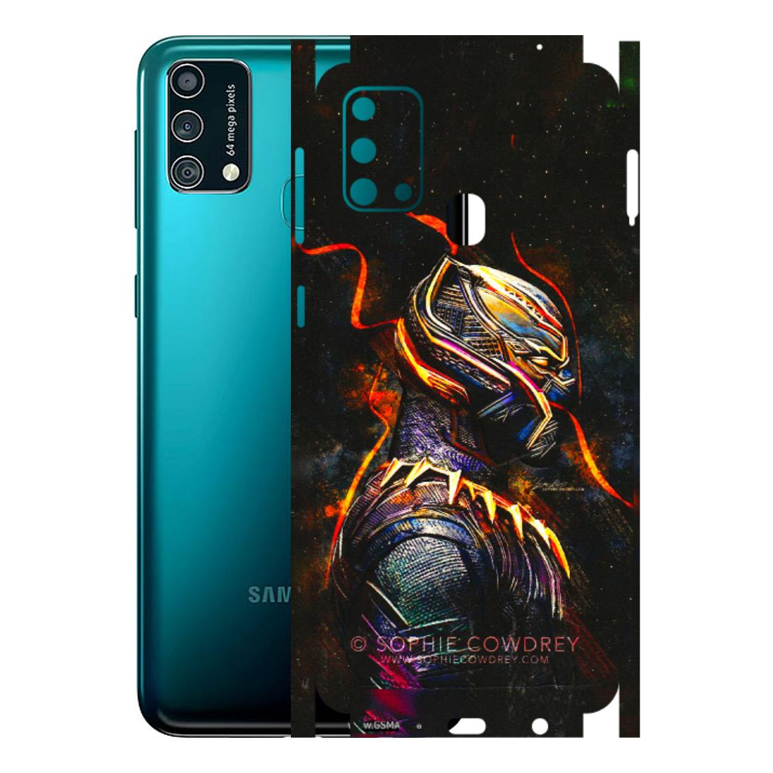 Samsung M/F/Note/Flip and C Phone Skins (All Models) - Black Panther - 3D Embossed Finish (L-190) Samsung Galaxy F41