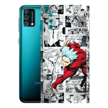 Samsung M/F/Note/Flip and C Phone Skins (All Models) - Anime Comic - 3D Embossed Finish (L-192) Samsung Galaxy F41