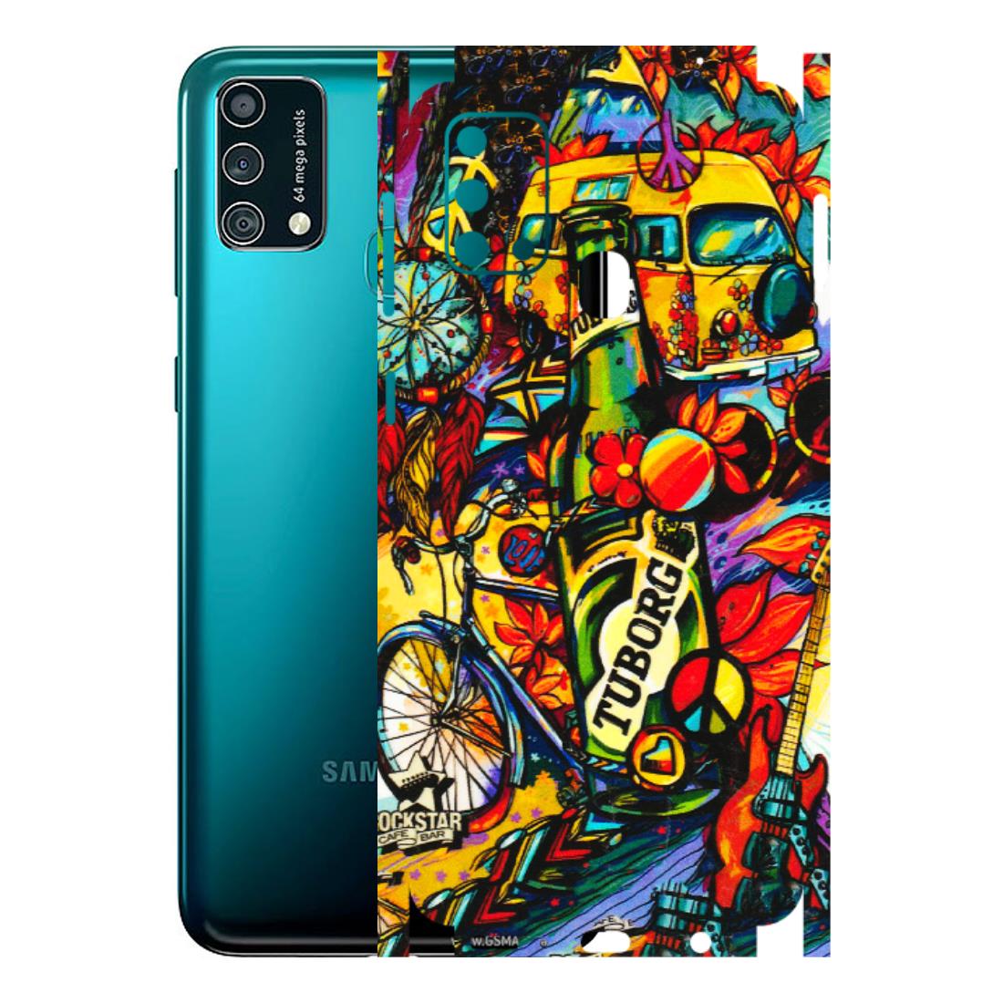 Samsung M/F/Note/Flip and C Phone Skins (All Models) - Cool Beer Bottle - 3D Embossed Finish (L-193) Samsung Galaxy F41