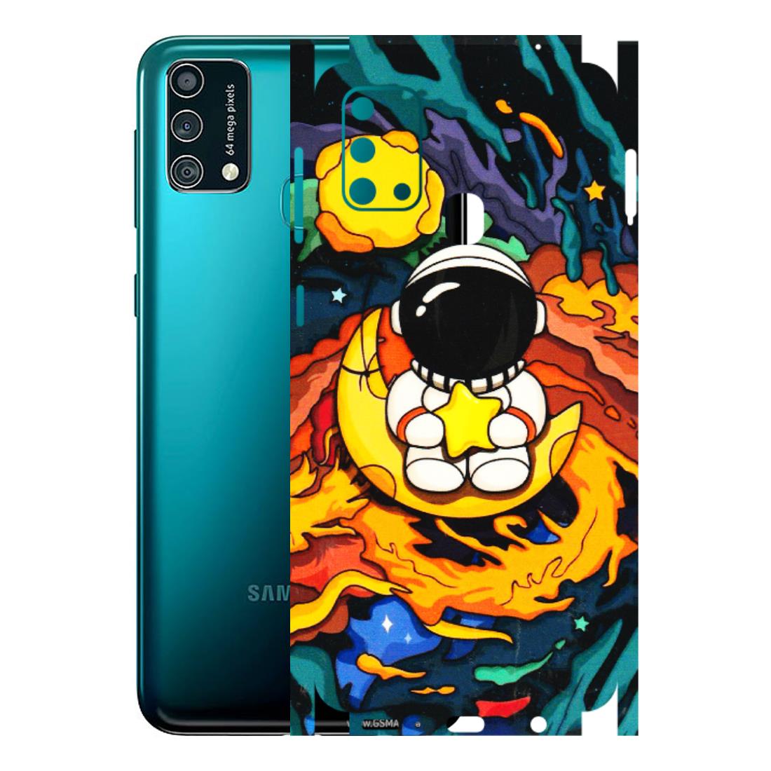 Samsung M/F/Note/Flip and C Phone Skins (All Models) - Baby Astronaut - 3D Embossed Finish (L-197) Samsung Galaxy F41