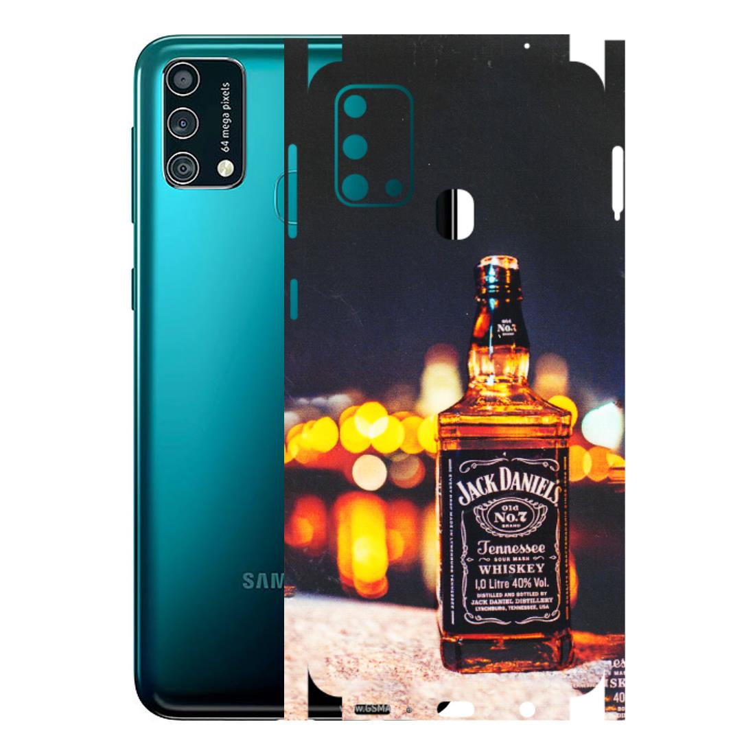Samsung M/F/Note/Flip and C Phone Skins (All Models) - JD Whiskey Bottle - 3D Embossed Finish (L-20) Samsung Galaxy F41