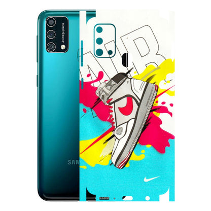 Samsung M/F/Note/Flip and C Phone Skins (All Models) - Sneaker - 3D Embossed Finish (L-207) Samsung Galaxy F41