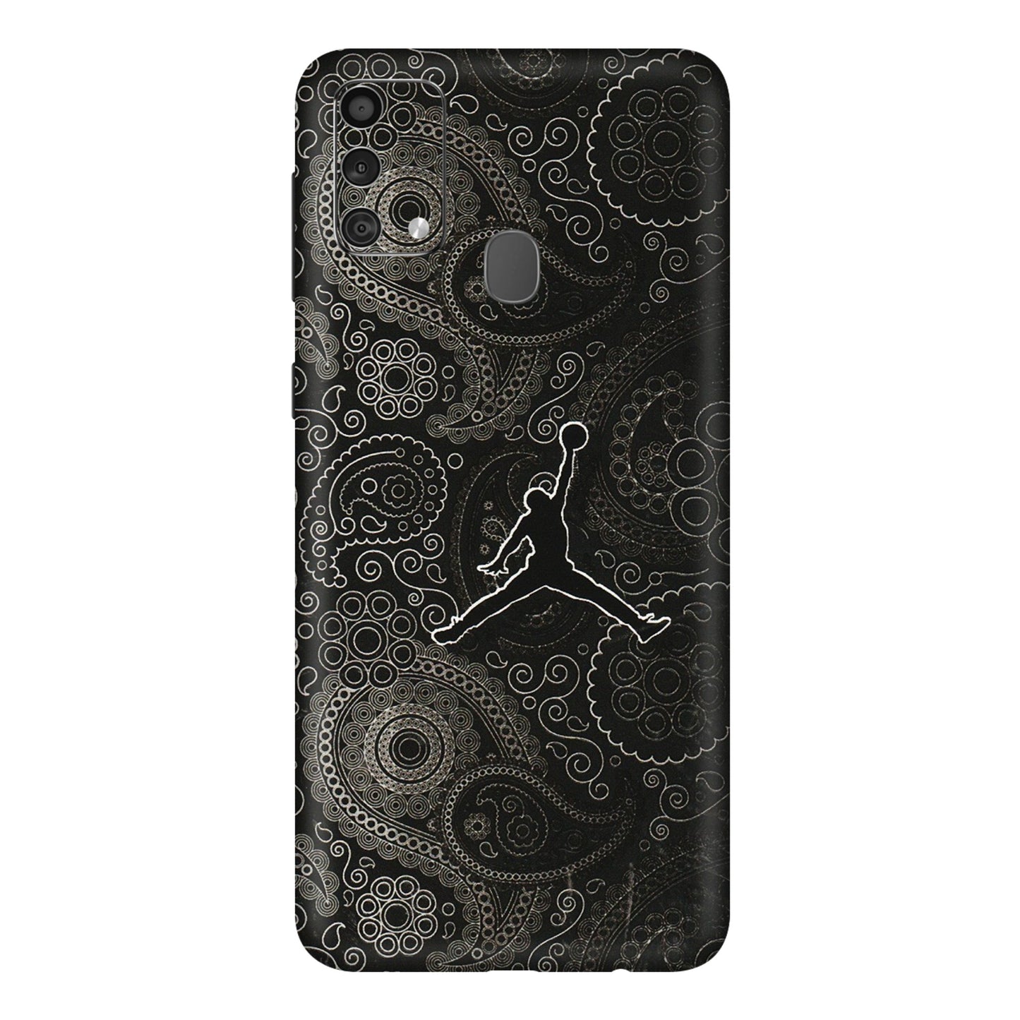 Samsung M/F/Note/Flip and C Phone Skins (All Models) - Basketball Player Artwork - 3D Embossed Finish (L-215) Samsung Galaxy F41