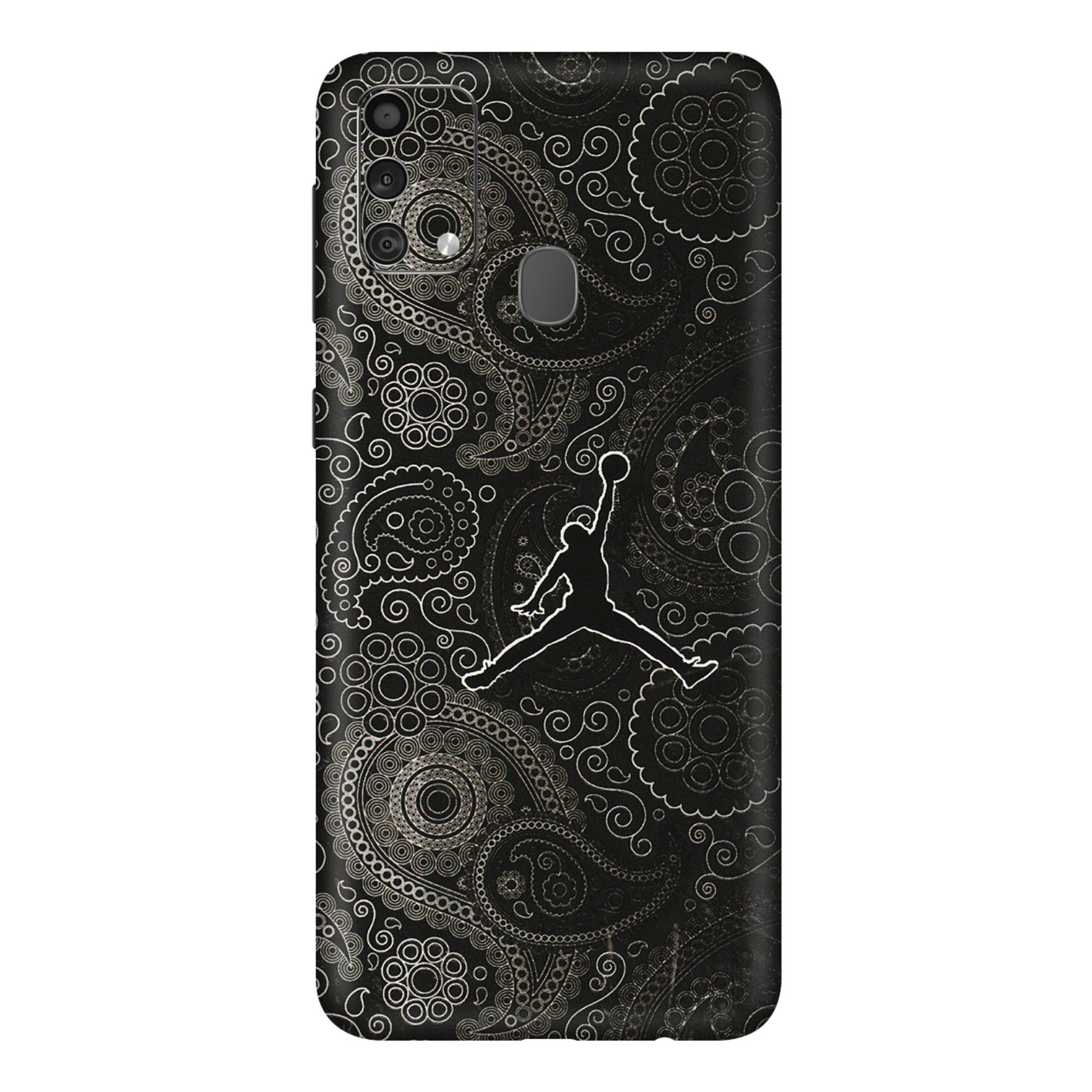 Samsung M/F/Note/Flip and C Phone Skins (All Models) - Basketball Player Artwork - 3D Embossed Finish (L-215) Samsung Galaxy F41