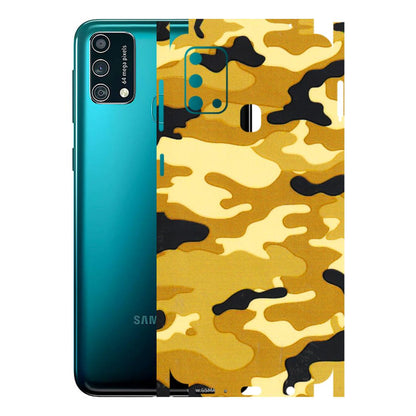 Samsung M/F/Note/Flip and C Phone Skins (All Models) - Indian Camo - 3D Embossed Finish (L-228) Samsung Galaxy F41