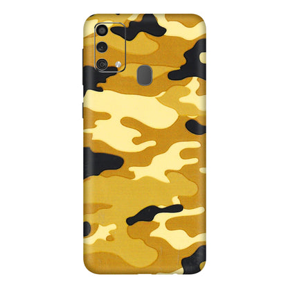 Samsung M/F/Note/Flip and C Phone Skins (All Models) - Indian Camo - 3D Embossed Finish (L-228) Samsung Galaxy F41