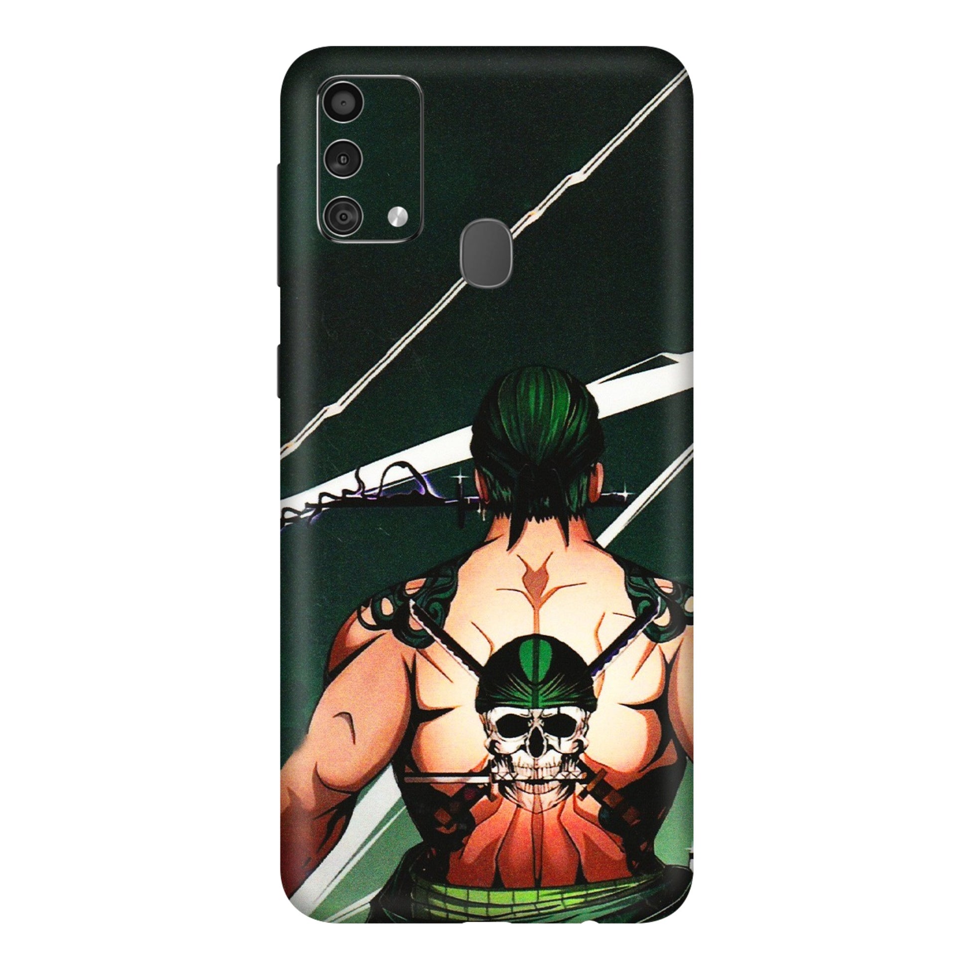 Samsung M/F/Note/Flip and C Phone Skins (All Models) - Zoro Anime - 3D Embossed Finish (L-23) Samsung Galaxy F41