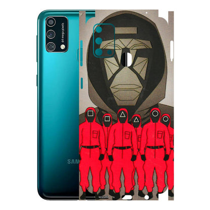 Samsung M/F/Note/Flip and C Phone Skins (All Models) - Squid Game Hero - 3D Embossed Finish (L-245) Samsung Galaxy F41