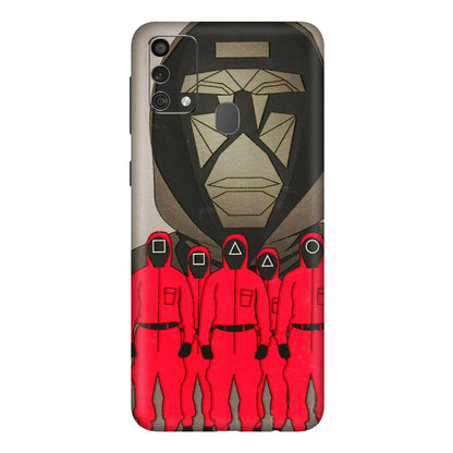 Samsung M/F/Note/Flip and C Phone Skins (All Models) - Squid Game Hero - 3D Embossed Finish (L-245) Samsung Galaxy F41
