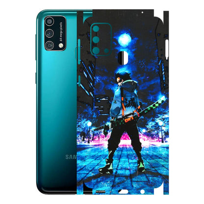 Samsung M/F/Note/Flip and C Phone Skins (All Models) - Demon Slayer Sword - 3D Embossed Finish (L-247) Samsung Galaxy F41