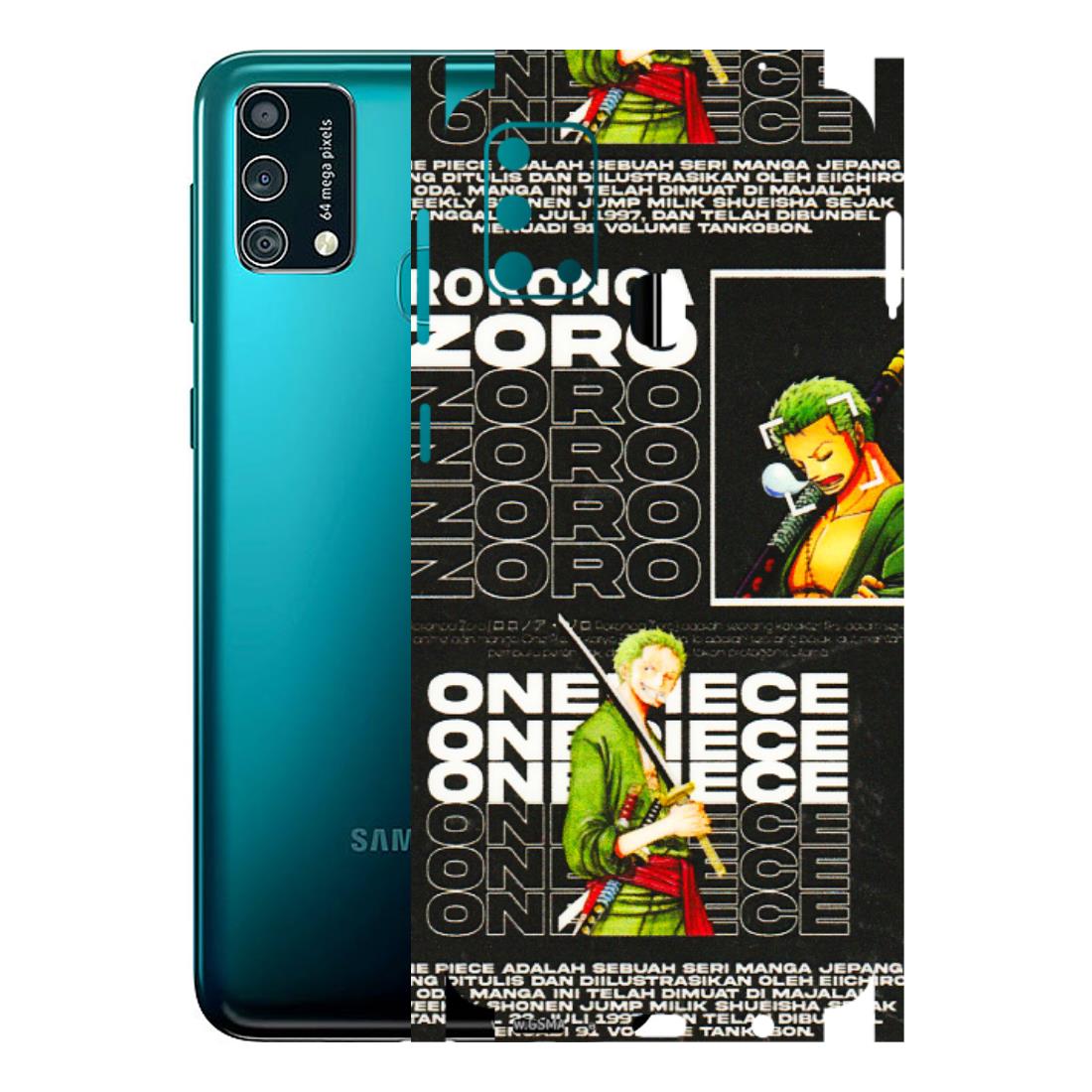 Samsung M/F/Note/Flip and C Phone Skins (All Models) - One Piece Zoro - 3D Embossed Finish (L-250) Samsung Galaxy F41