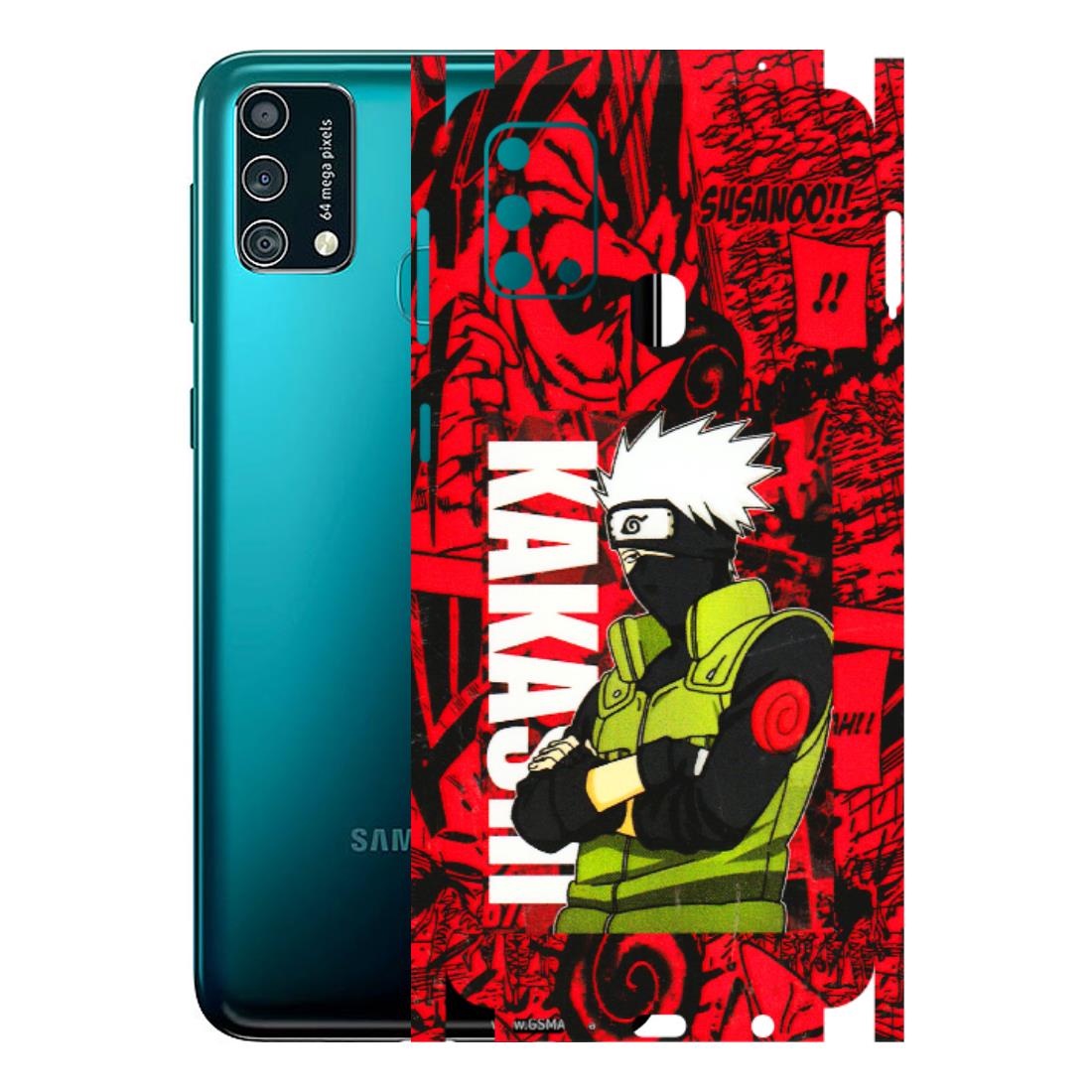 Samsung M/F/Note/Flip and C Phone Skins (All Models) - Kakashi Red Anime - 3D Embossed Finish (L-251) Samsung Galaxy F41