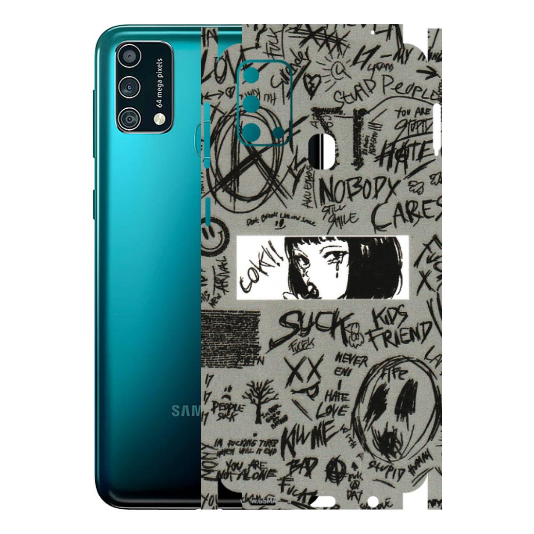 Samsung M/F/Note/Flip and C Phone Skins (All Models) - Never Have Love Anime - 3D Embossed Finish (L-260) Samsung Galaxy F41