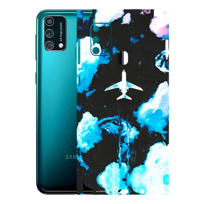 Samsung M/F/Note/Flip and C Phone Skins (All Models) - Travel In Airline - 3D Embossed Finish (L-264) Samsung Galaxy F41