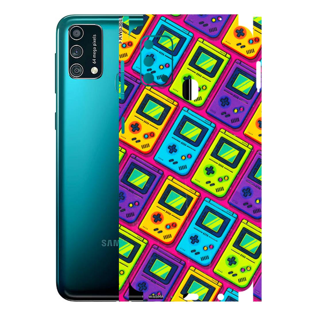 Samsung M/F/Note/Flip and C Phone Skins (All Models) - Gameboy Colourful - 3D Embossed Finish (L-266) Samsung Galaxy F41