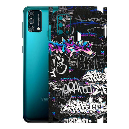 Samsung M/F/Note/Flip and C Phone Skins (All Models) - Graffiti Killer - 3D Embossed Finish (L-274) Samsung Galaxy F41