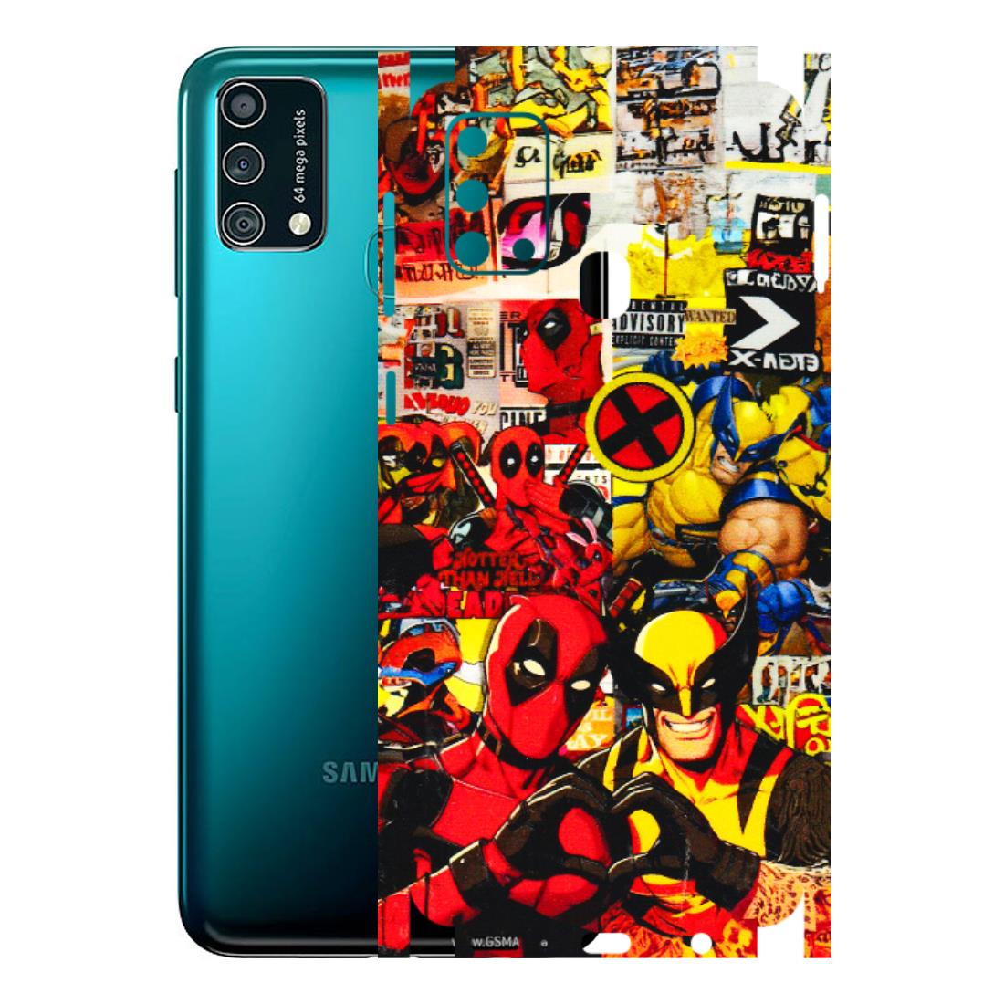 Samsung M/F/Note/Flip and C Phone Skins (All Models) - Spidy Wolverine - 3D Embossed Finish (L-310) Samsung Galaxy F41