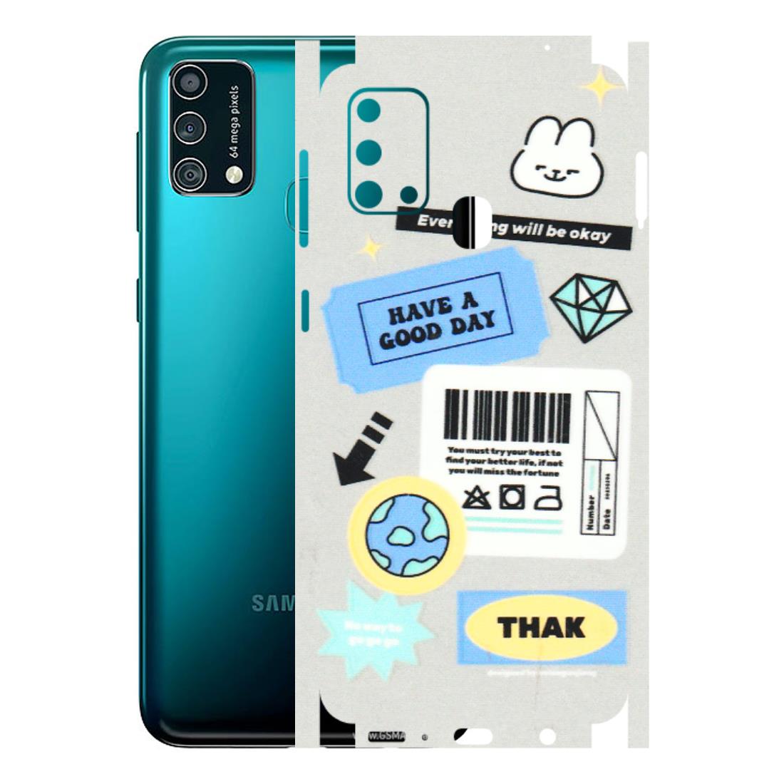Samsung M/F/Note/Flip and C Phone Skins (All Models) - Will Be Okay Design - 3D Embossed Finish (L-316) Samsung Galaxy F41