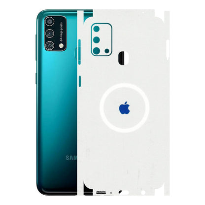Samsung M/F/Note/Flip and C Phone Skins (All Models) - iPhone Magsafe Logo - 3D Embossed Finish (L-320) Samsung Galaxy F41