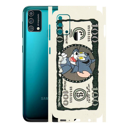 Samsung M/F/Note/Flip and C Phone Skins (All Models) - Tom Hundred Dollar - 3D Embossed Finish (L-324) Samsung Galaxy F41