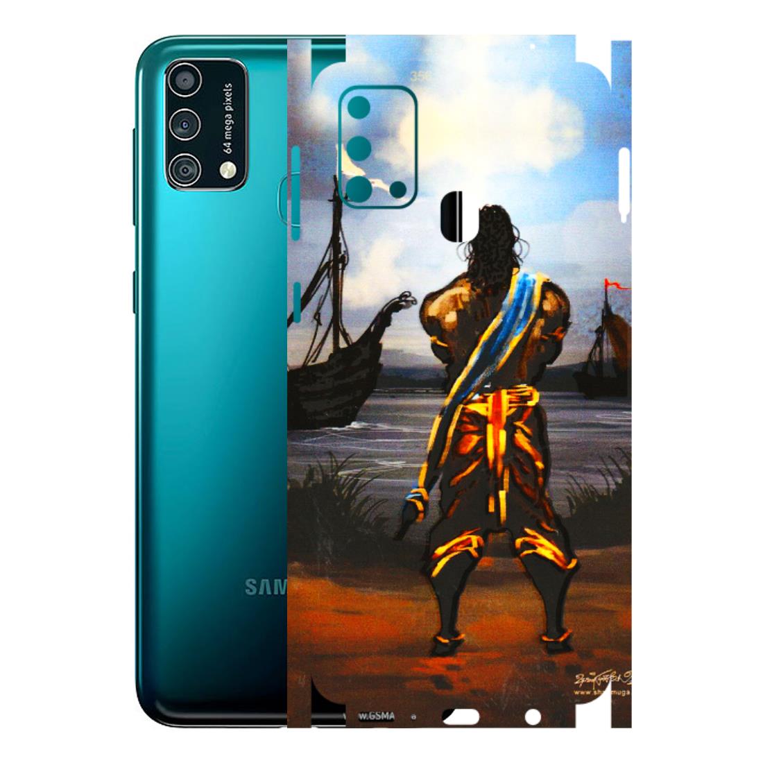 Samsung M/F/Note/Flip and C Phone Skins (All Models) - Heavenly God Figure - 3D Embossed Finish (L-34) Samsung Galaxy F41