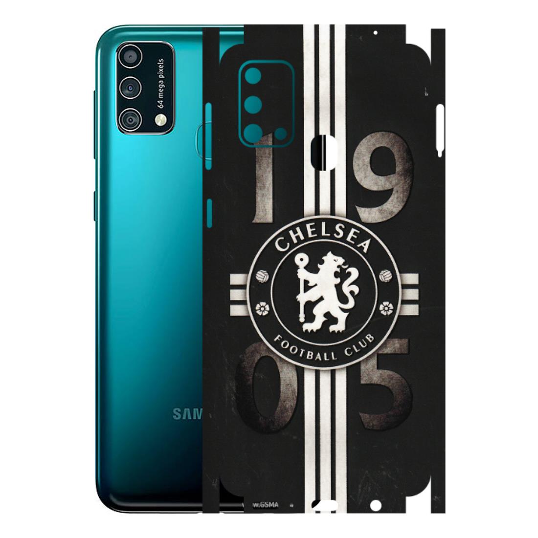 Samsung M/F/Note/Flip and C Phone Skins (All Models) - Chelsea Fan Club - 3D Embossed Finish (L-36) Samsung Galaxy F41