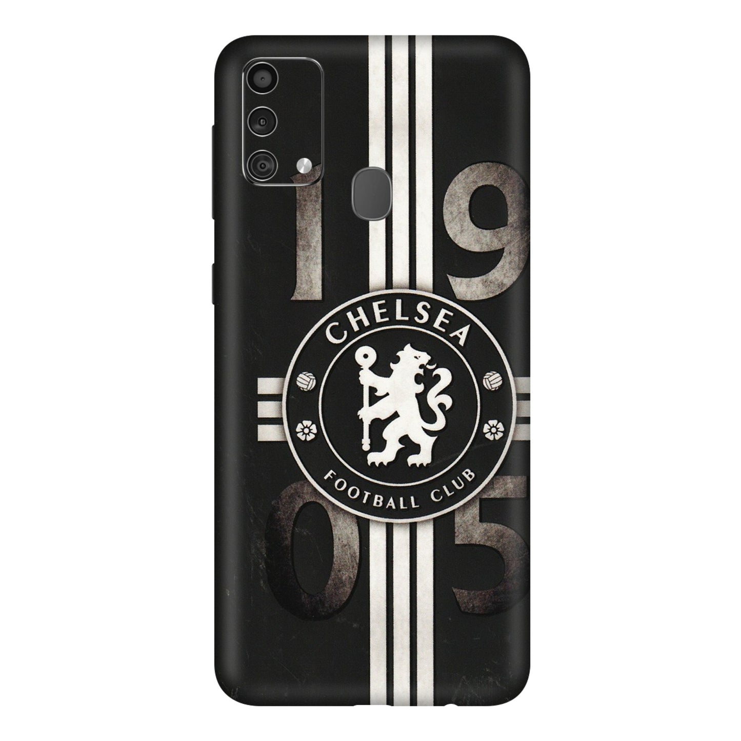 Samsung M/F/Note/Flip and C Phone Skins (All Models) - Chelsea Fan Club - 3D Embossed Finish (L-36) Samsung Galaxy F41