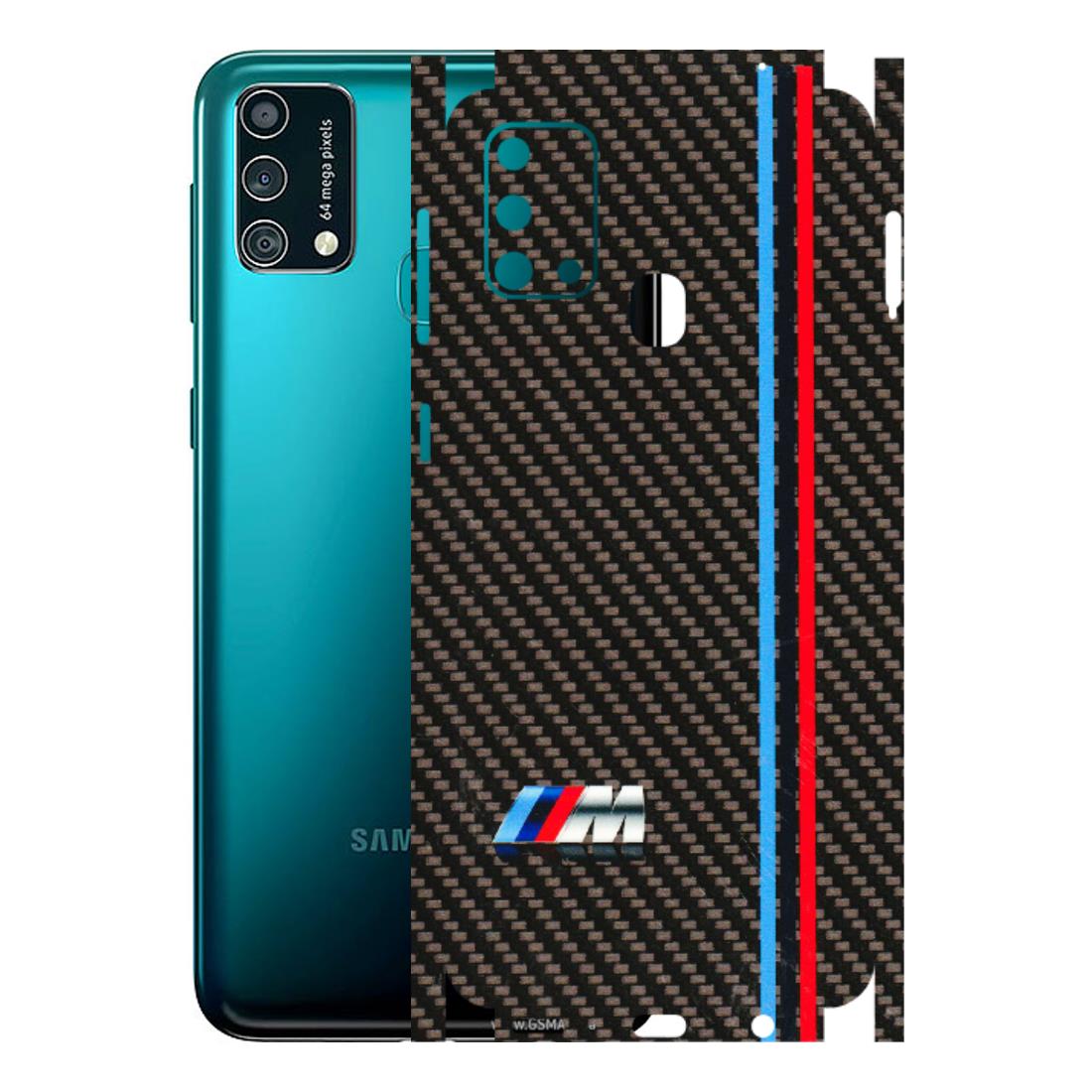 Samsung M/F/Note/Flip and C Phone Skins (All Models) - BM Carbon Fiber Feels - 3D Embossed Finish (L-38) Samsung Galaxy F41