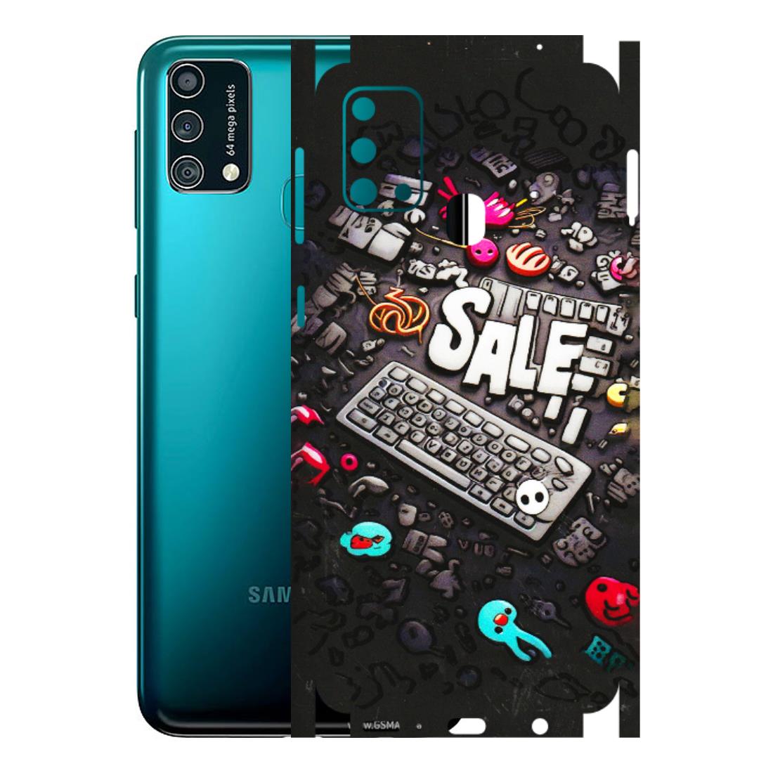 Samsung M/F/Note/Flip and C Phone Skins (All Models) - Gadgets Sale - 3D Embossed Finish (L-50) Samsung Galaxy F41