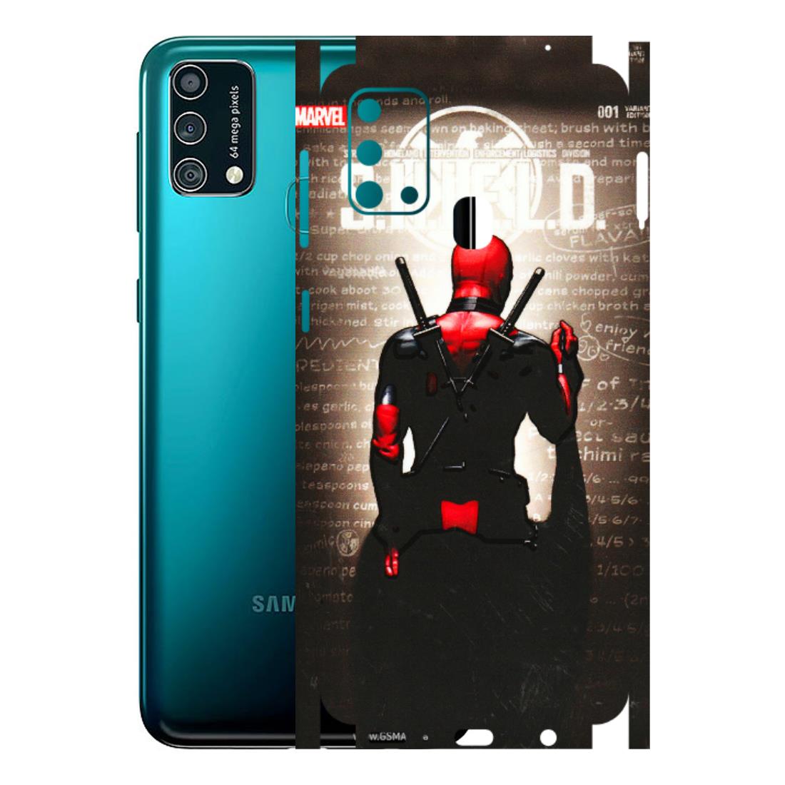 Samsung M/F/Note/Flip and C Phone Skins (All Models) - Deadpool - 3D Embossed Finish (L-56) Samsung Galaxy F41