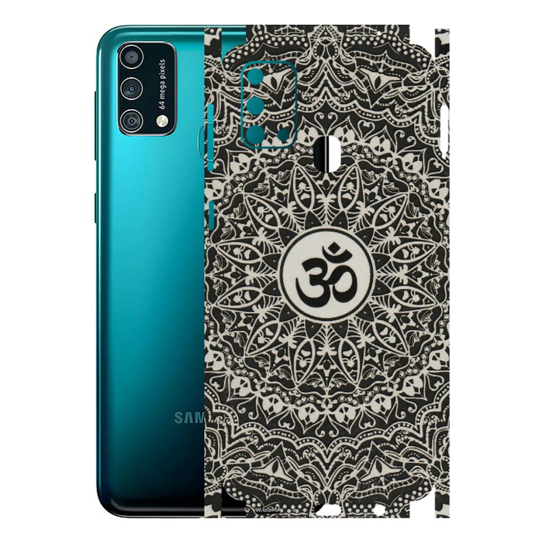 Samsung M/F/Note/Flip and C Phone Skins (All Models) - Aum Elegant Mandala - 3D Embossed Finish (L-62) Samsung Galaxy F41