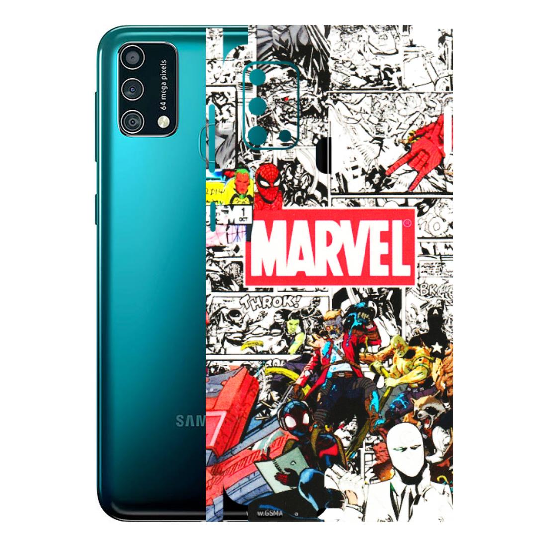 Samsung M/F/Note/Flip and C Phone Skins (All Models) - Marvel Colorful Comic - 3D Embossed Finish (L-64) Samsung Galaxy F41