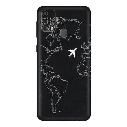 Samsung M/F/Note/Flip and C Phone Skins (All Models) - Never Ending Travel - 3D Embossed Finish (L-79) Samsung Galaxy F41