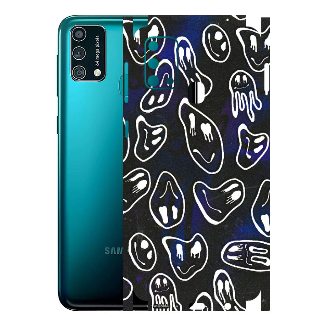 Samsung M/F/Note/Flip and C Phone Skins (All Models) - Distorted Smileys - 3D Embossed Finish (L-92) Samsung Galaxy F41