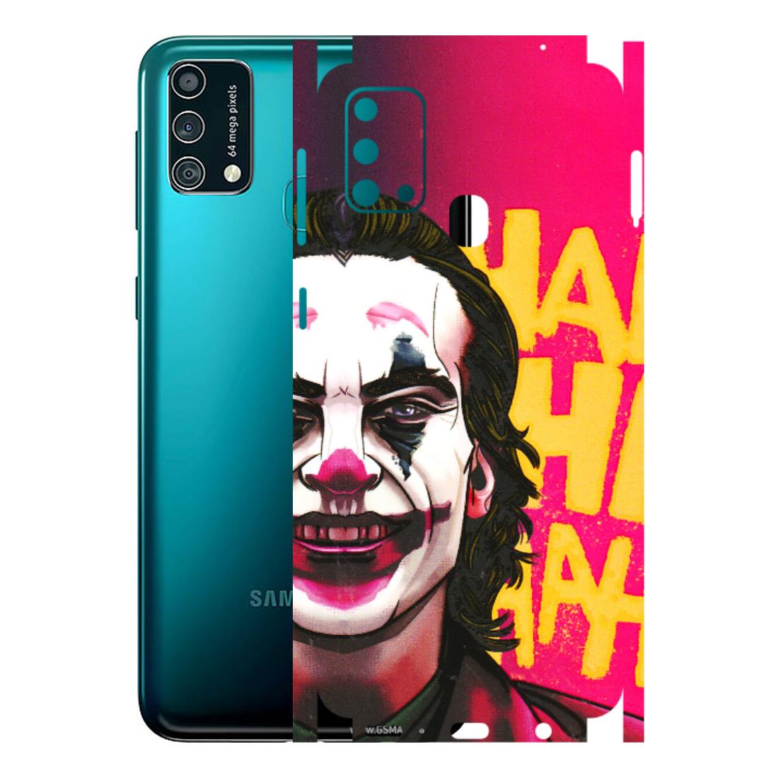 Samsung M/F/Note/Flip and C Phone Skins (All Models) - Joker Evil Laugh - 3D Embossed Finish (L-97) Samsung Galaxy F41