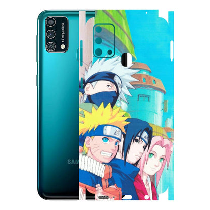 Samsung M/F/Note/Flip and C Phone Skins (All Models) - Team Minato And Kakashi - Matte Finish (M-101) Samsung Galaxy F41