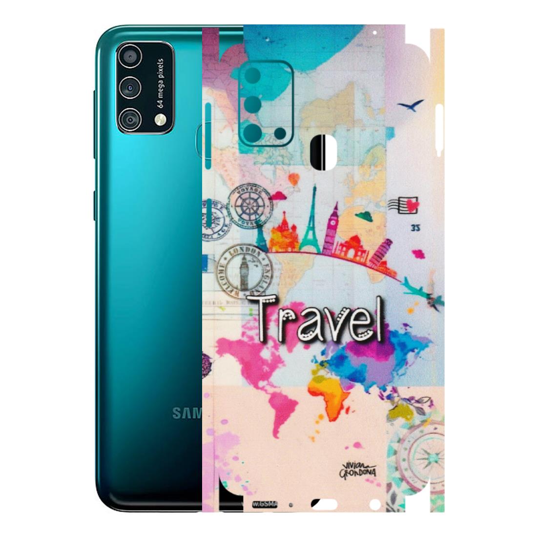 Samsung M/F/Note/Flip and C Phone Skins (All Models) - Travel The Wonders - Matte Finish (M-108) Samsung Galaxy F41